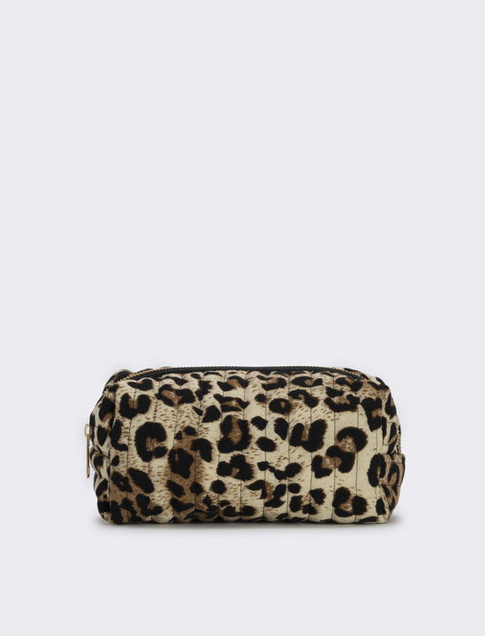 Beauty trapuntato in tessuto - Leopardato