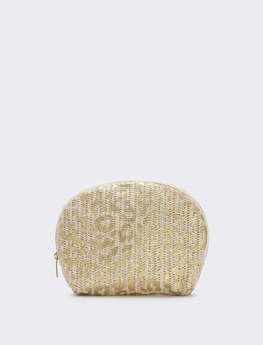 Beauty leopardato laminato elegante - Oro