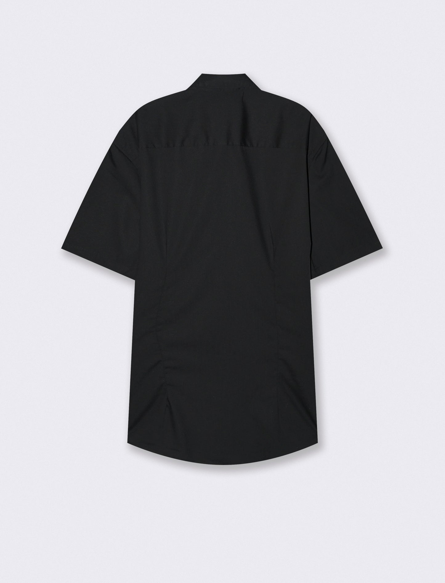 Camicia Regular Fit Easy Iron Botton Down - Nero