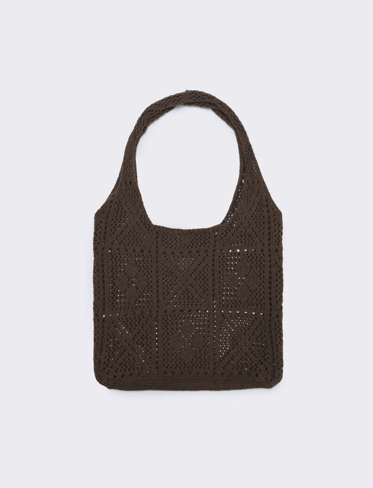 Borsa a spalla crochet - Moro