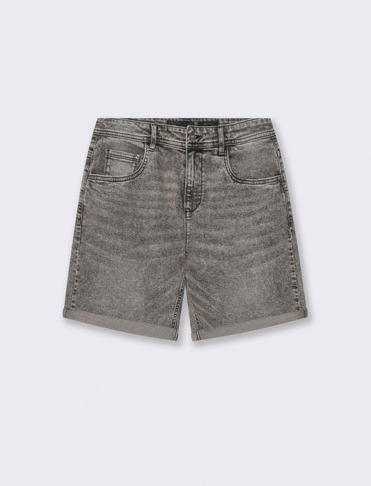 Bermuda Jeans Regular Fit in 5 Colori - Grigio