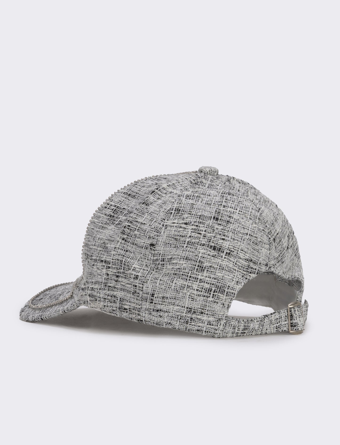 Cappello baseball con strass - Nero