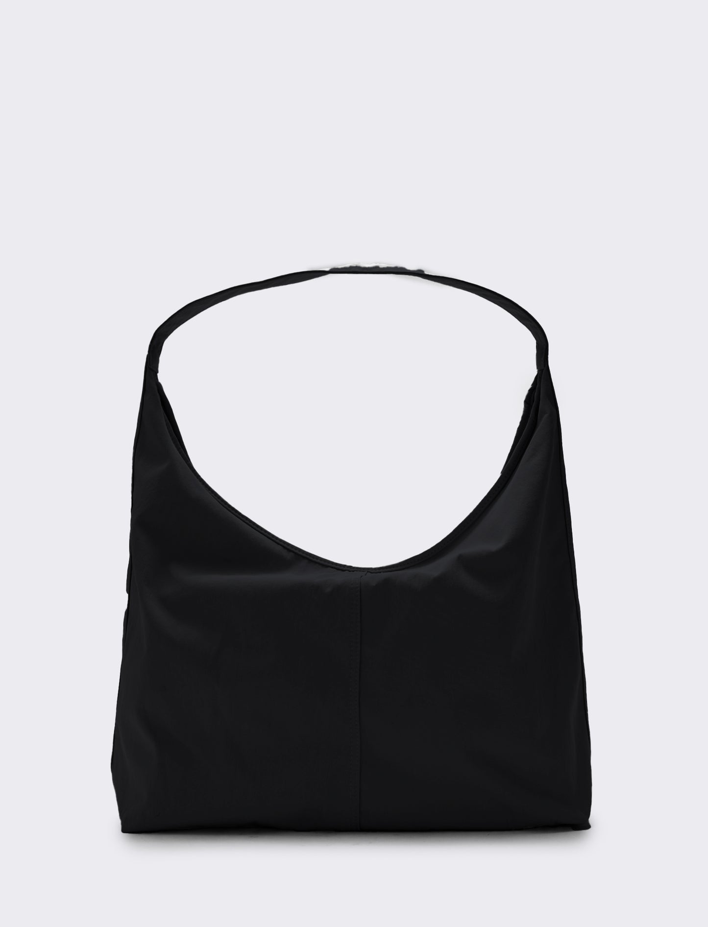 Borsa sacca in nylon grande - Nero