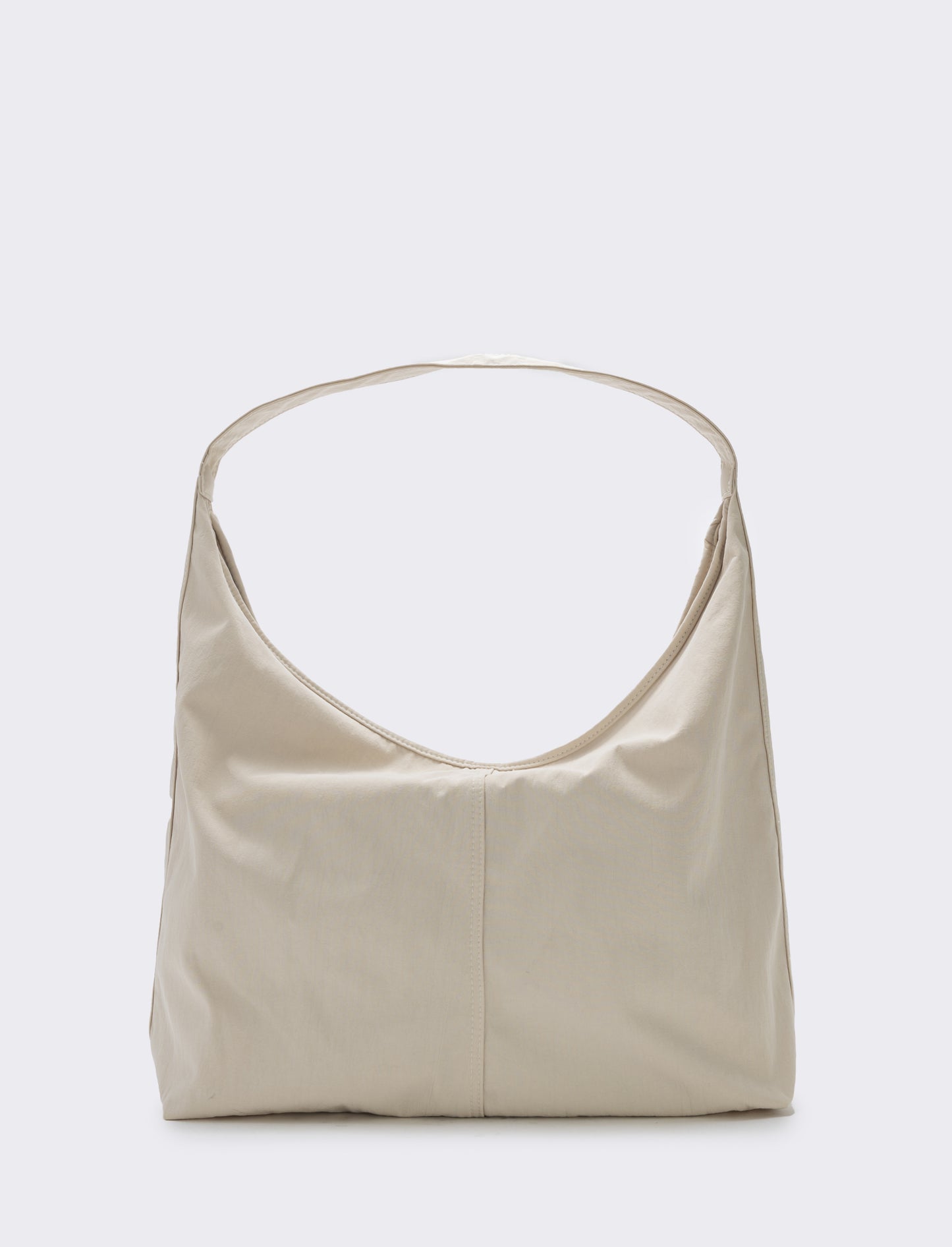 Borsa sacca in nylon grande - Beige