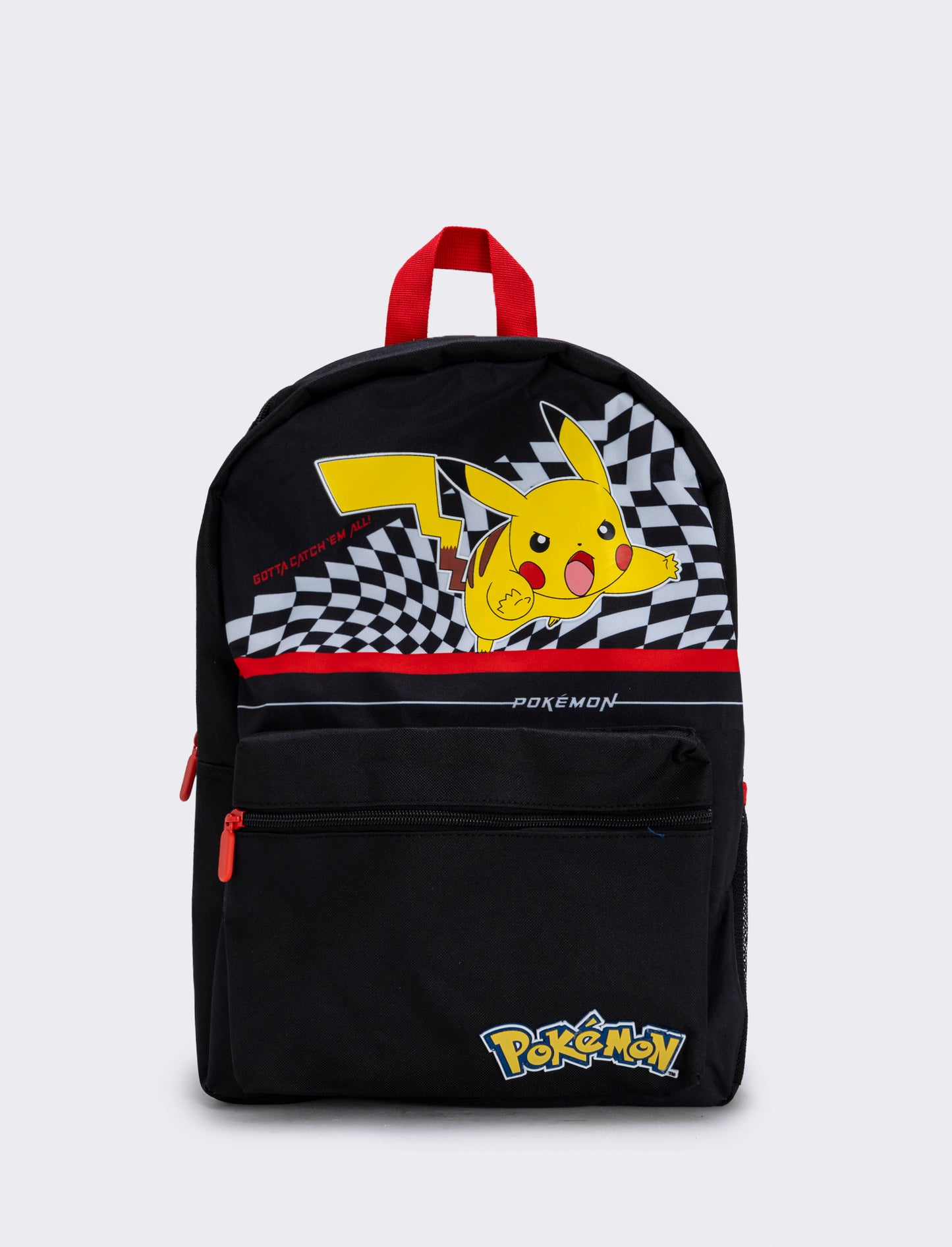 Zaino Pokémon con tasca pratica e funzionale - Nero