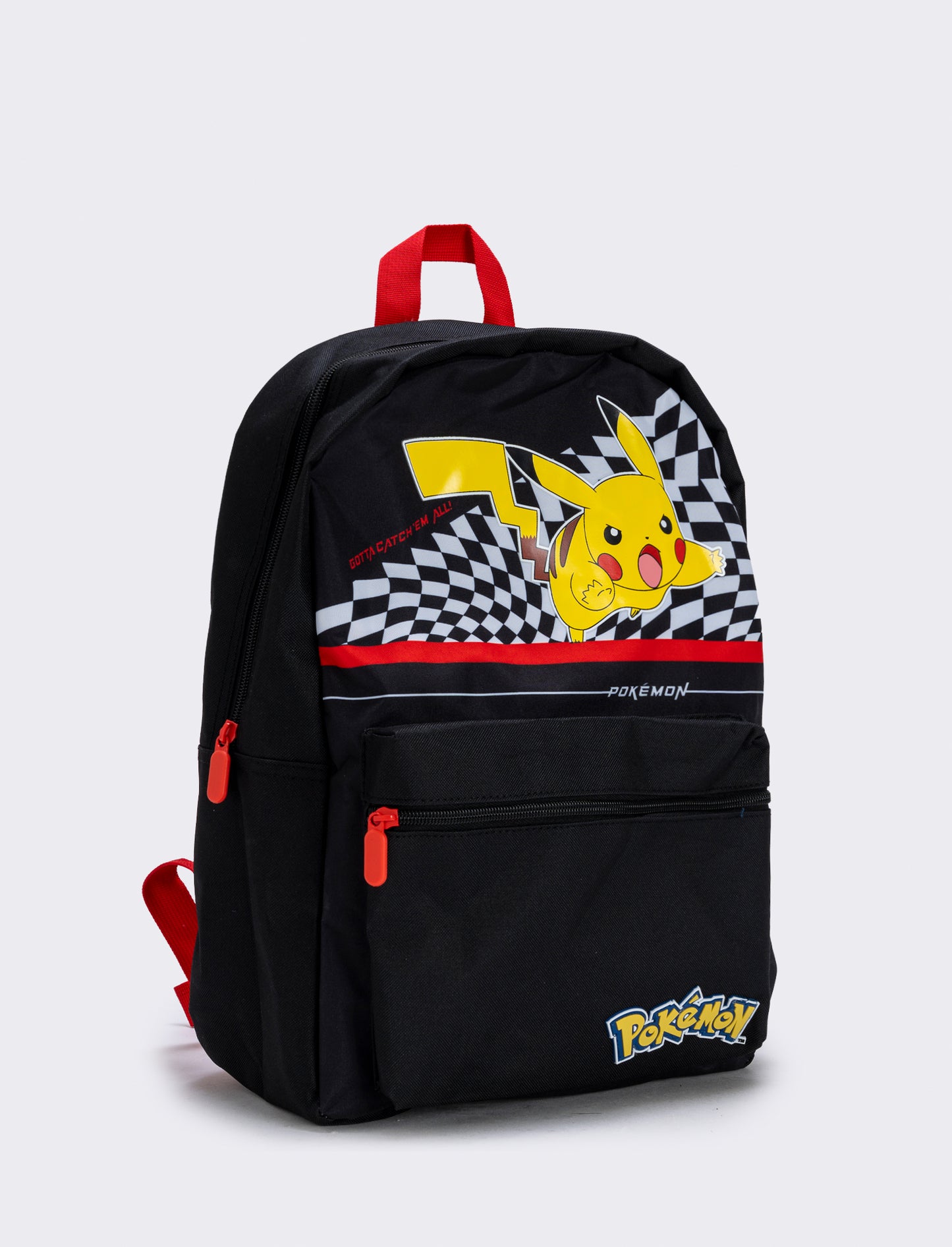 Zaino Pokémon con tasca pratica e funzionale - Nero