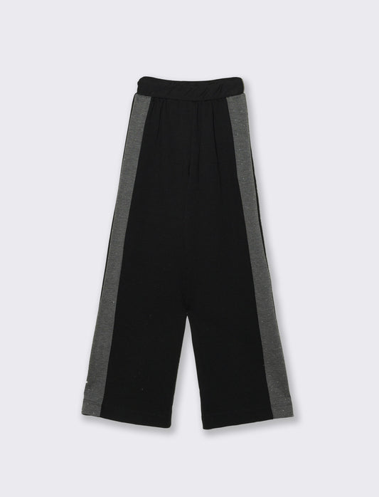 Pantalone in punto milano - Nero