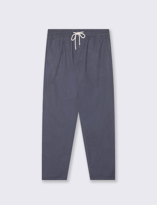 Pantaloni Chino Jogger in Cotone Slub - Avion