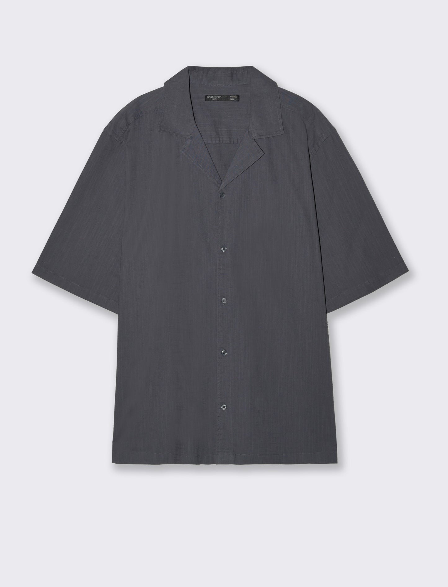 Camicia boxy fit in cotone slub - Avion
