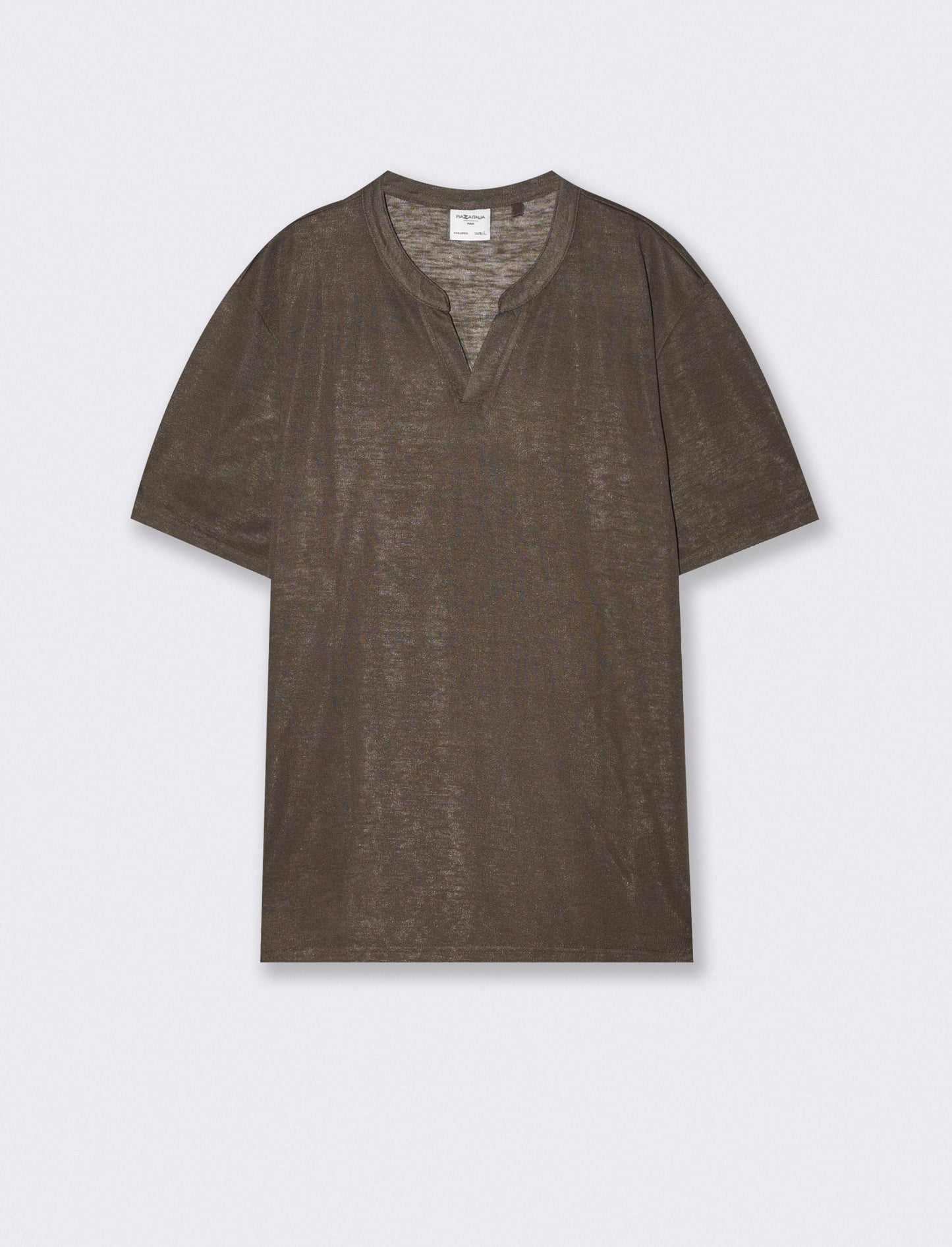 T-SHIRT COREANA DERBY - Moro