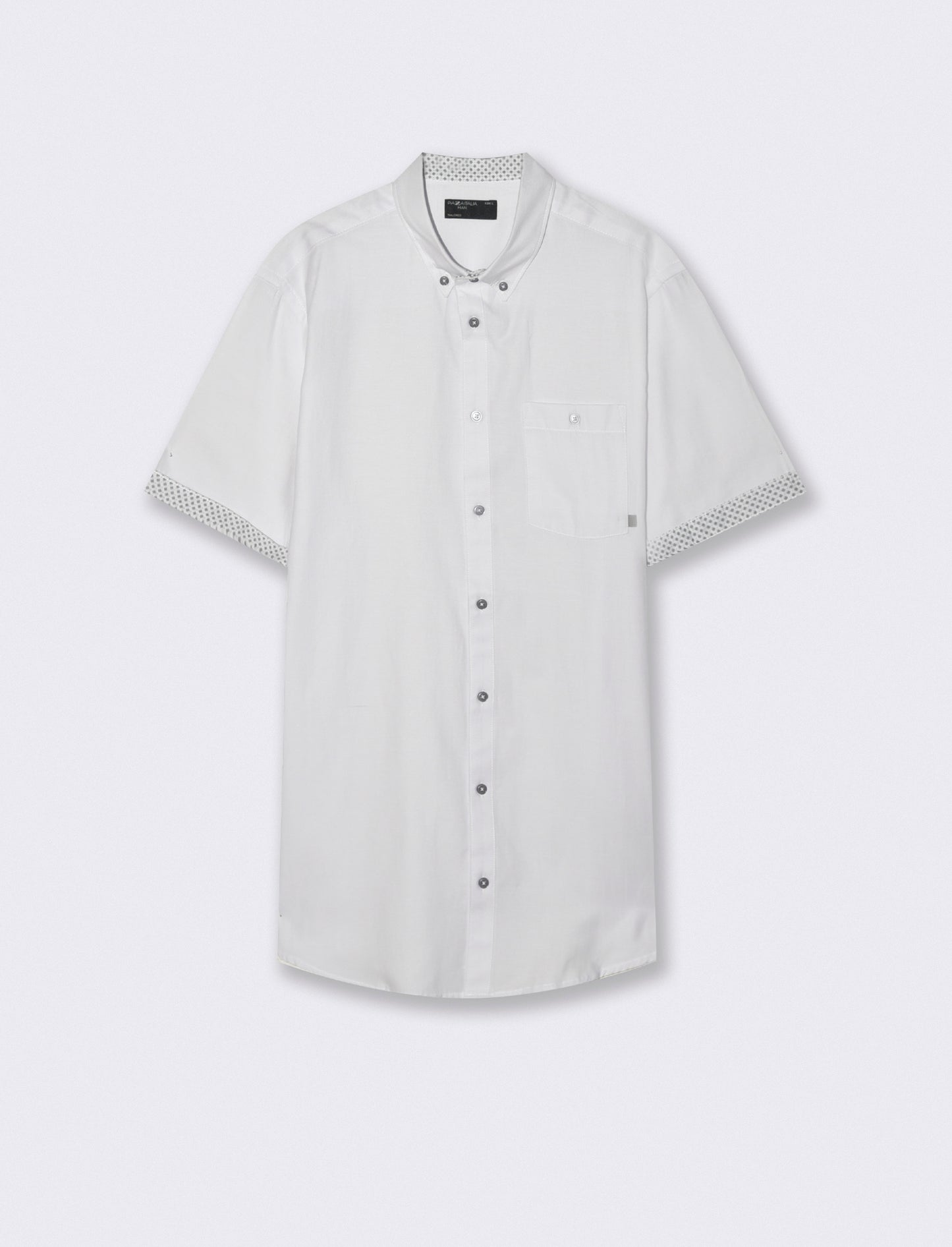 Oxford Regular Fit Shirt with Pocket - White