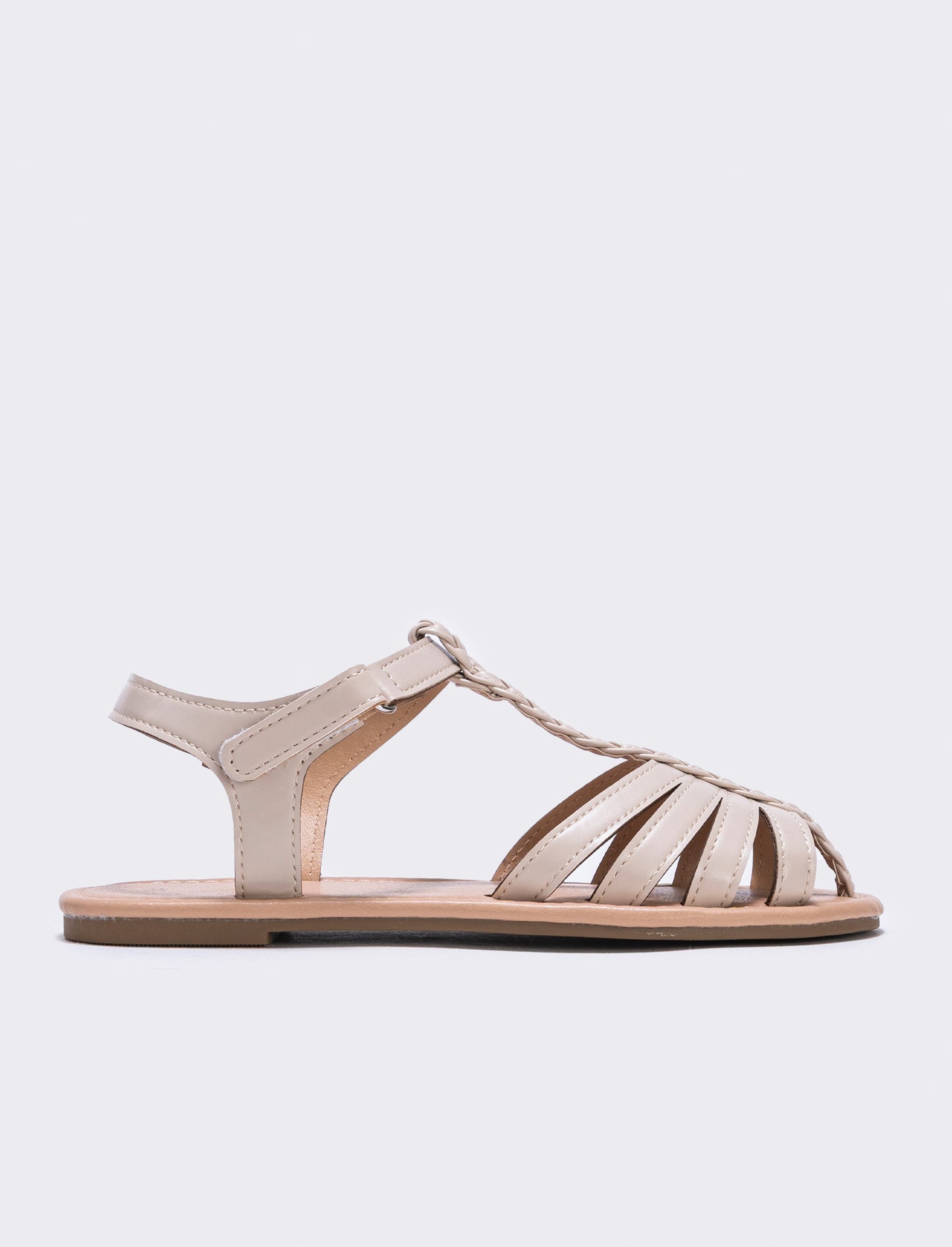 Beige crab sandal for girl - Beige