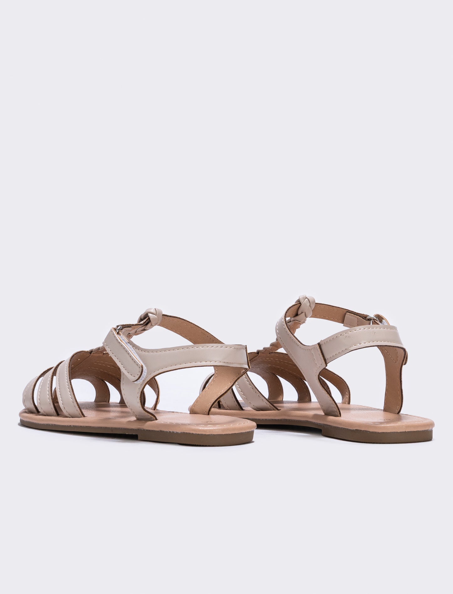 Beige crab sandal for girl - Beige