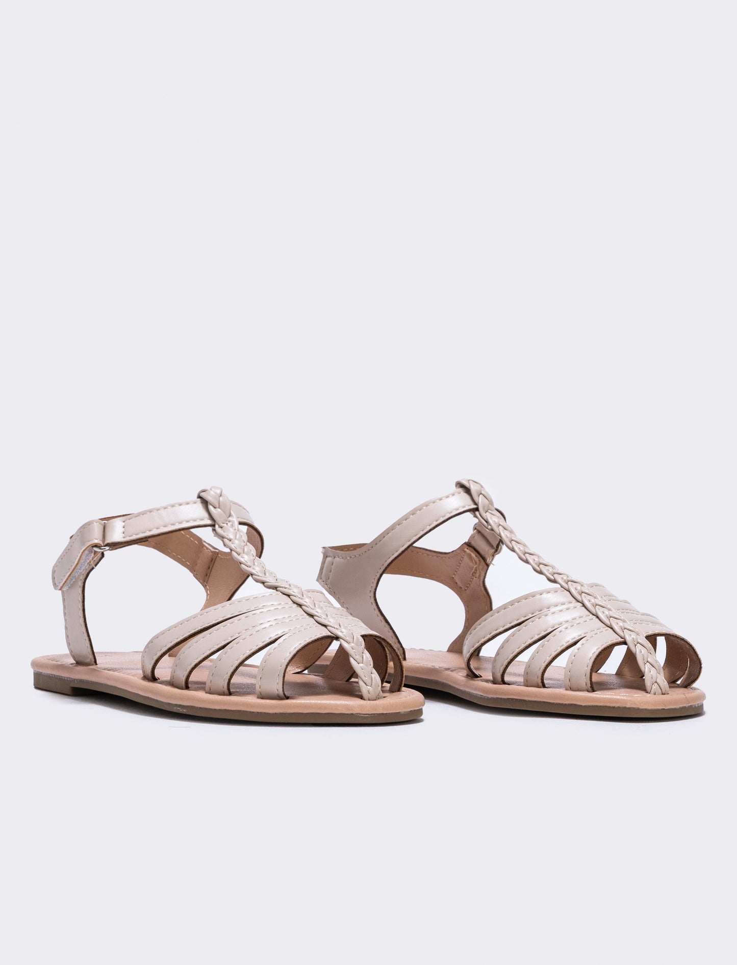Beige crab sandal for girl - Beige