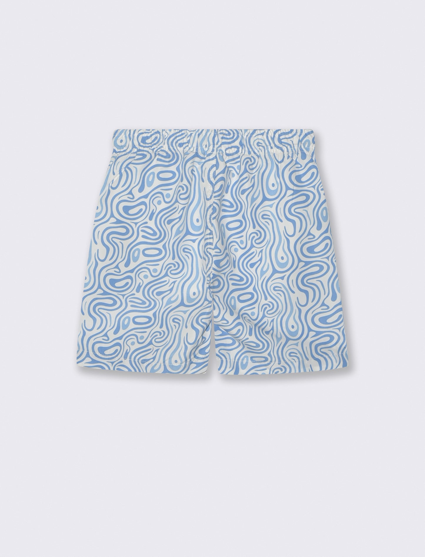 Costume pantaloncino stampato estivo - Azzurro