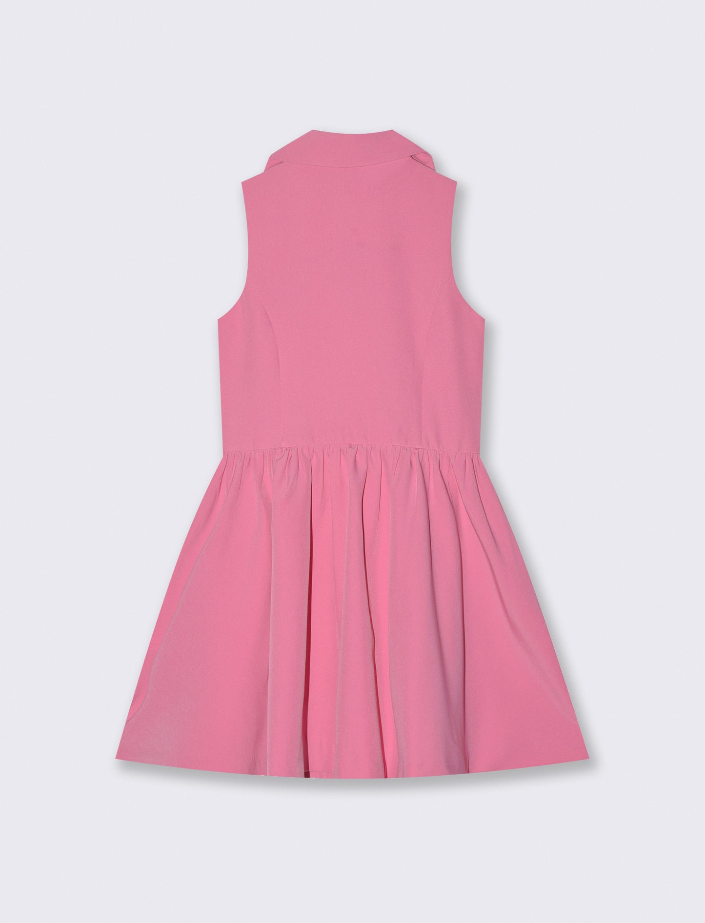 Abito gilet elegante con bottoni gioiello - Rosa