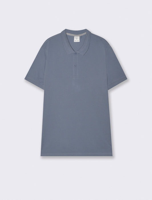 Polo Basica Regular Fit in Piquet - CARTA DA ZUCCHERO