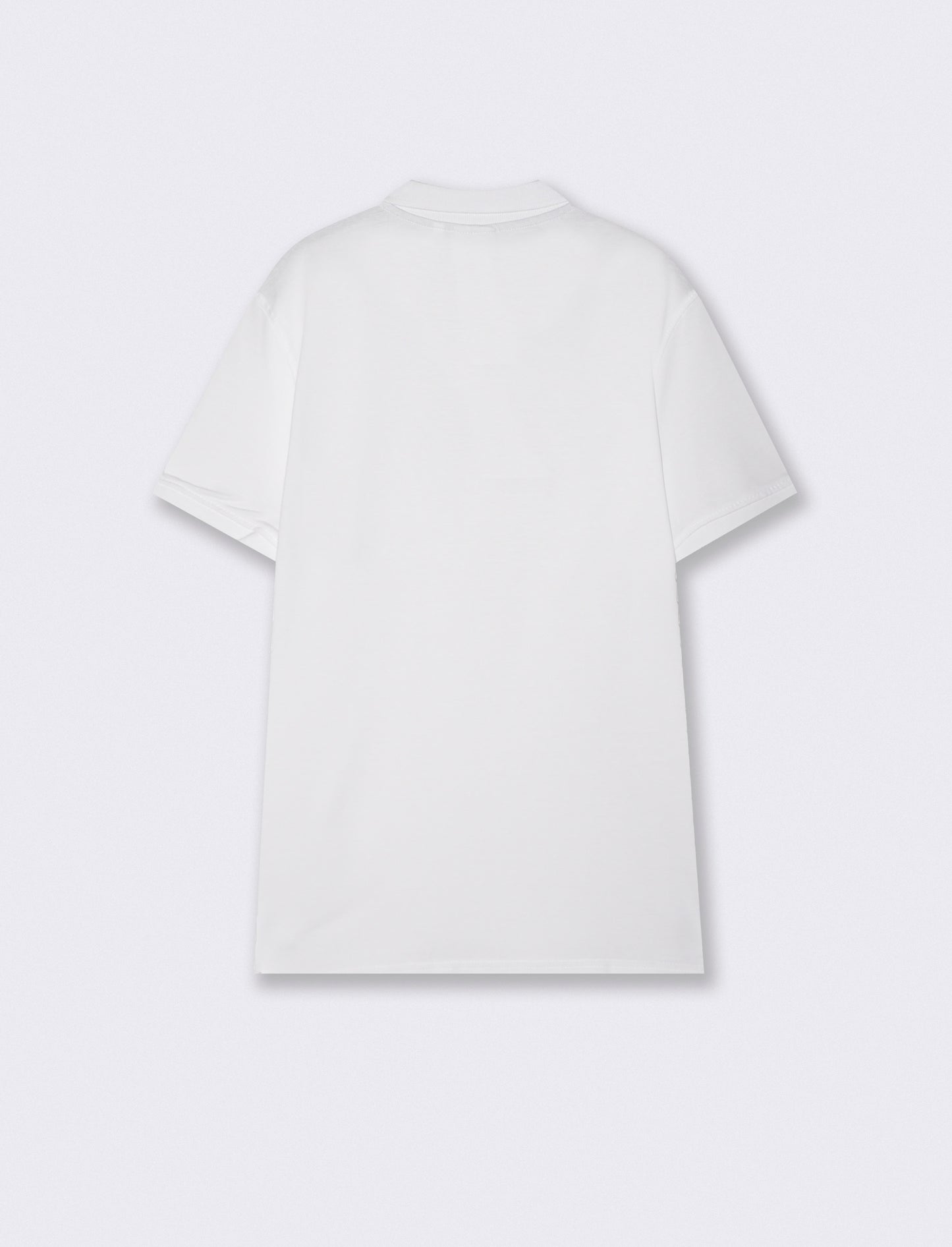Regular Fit Pique Polo - White