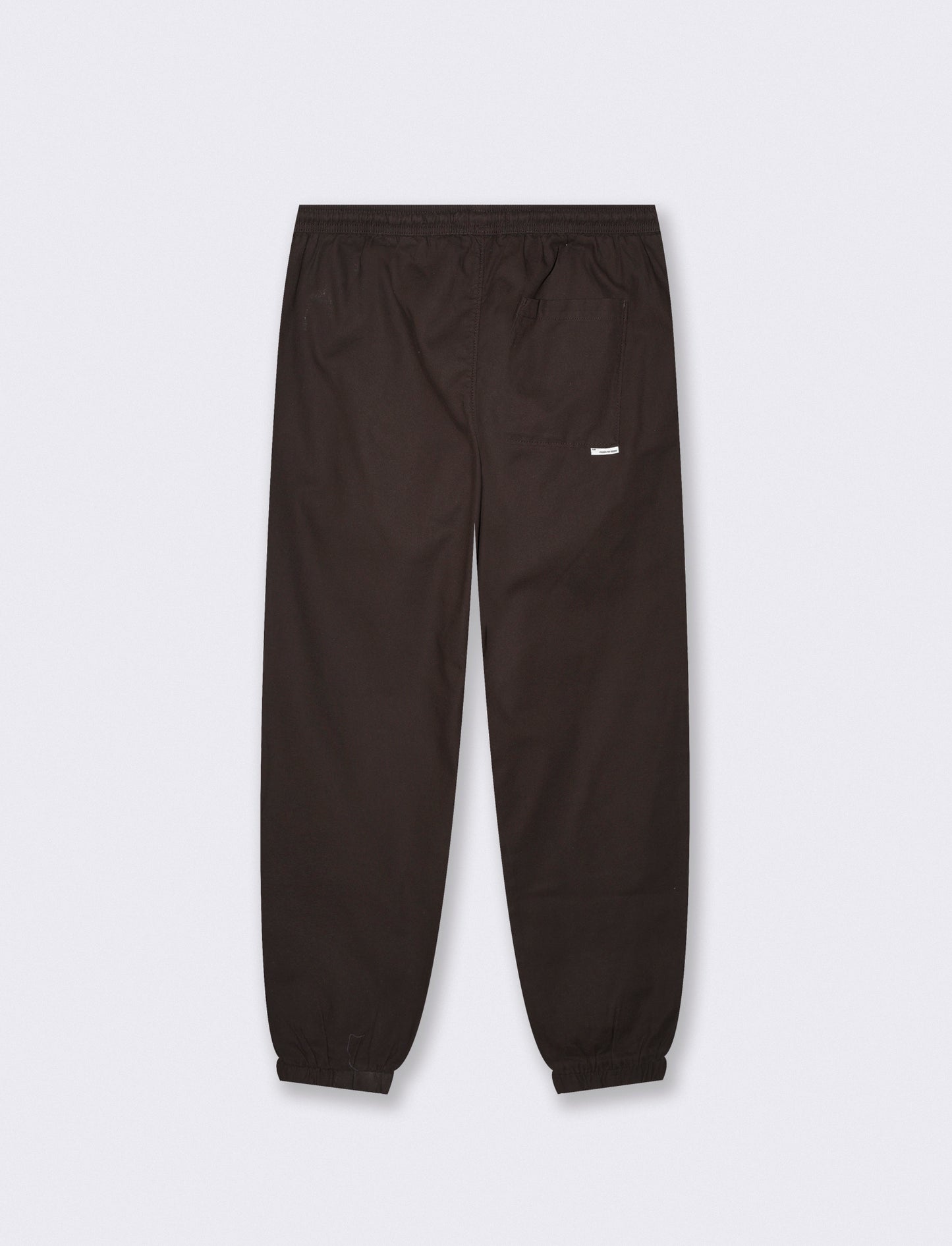 Pantaloni jogger in cotone strutturato - Moro