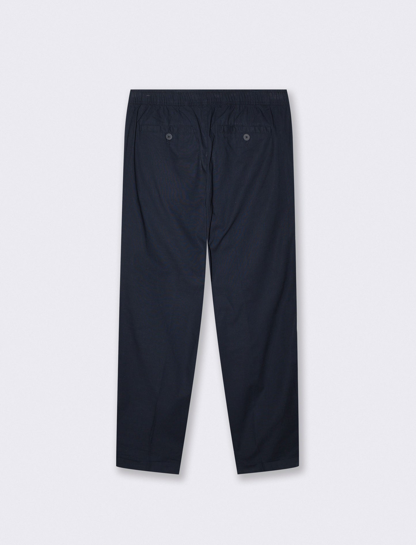 Pantaloni Jogger in Cotone Con Tasche - Blu
