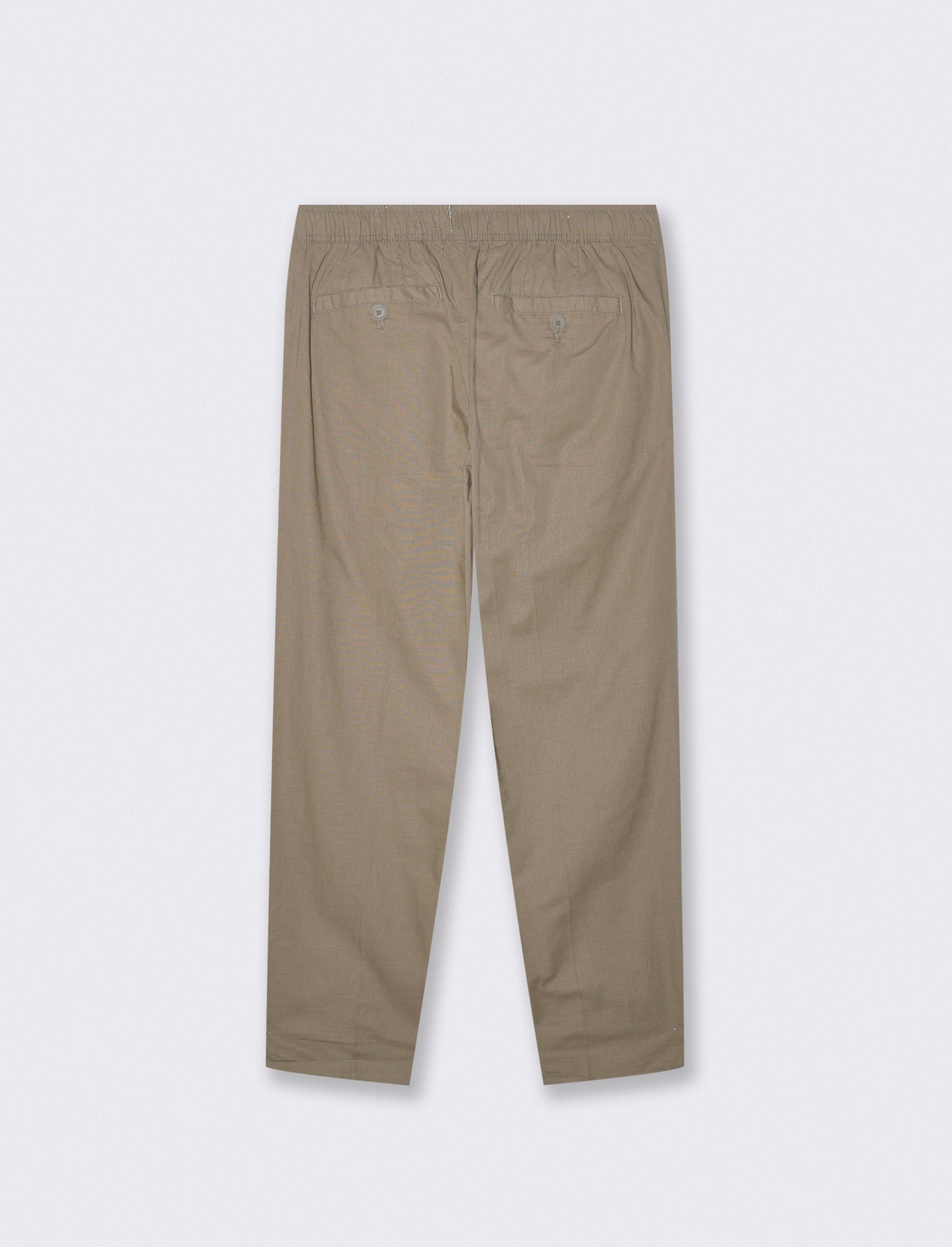 Cotton Jogger Pants with Pockets - Green