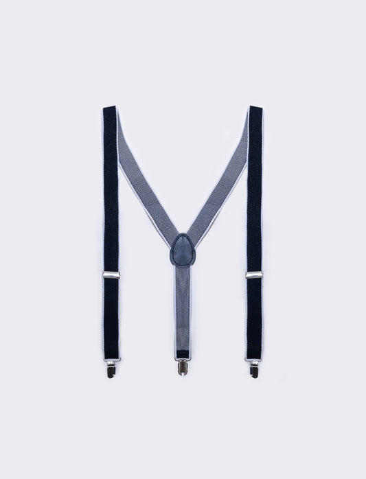 Bretelle eleganti per uomo - Blu