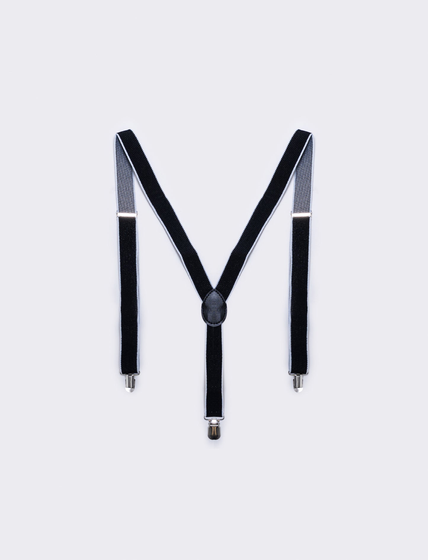 Elegant suspenders for men - Black