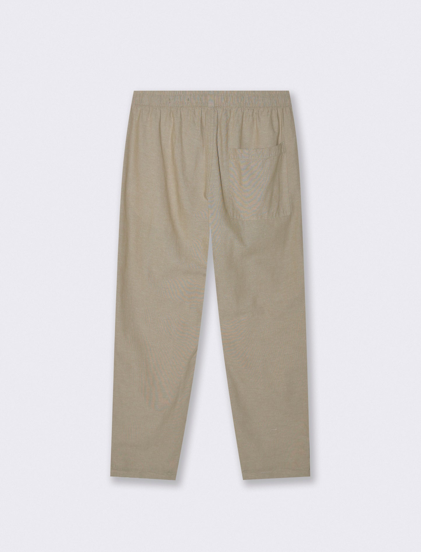 PANTALONI JOGGER IN COTONE EFFETTO MELANGE - Verde salvia