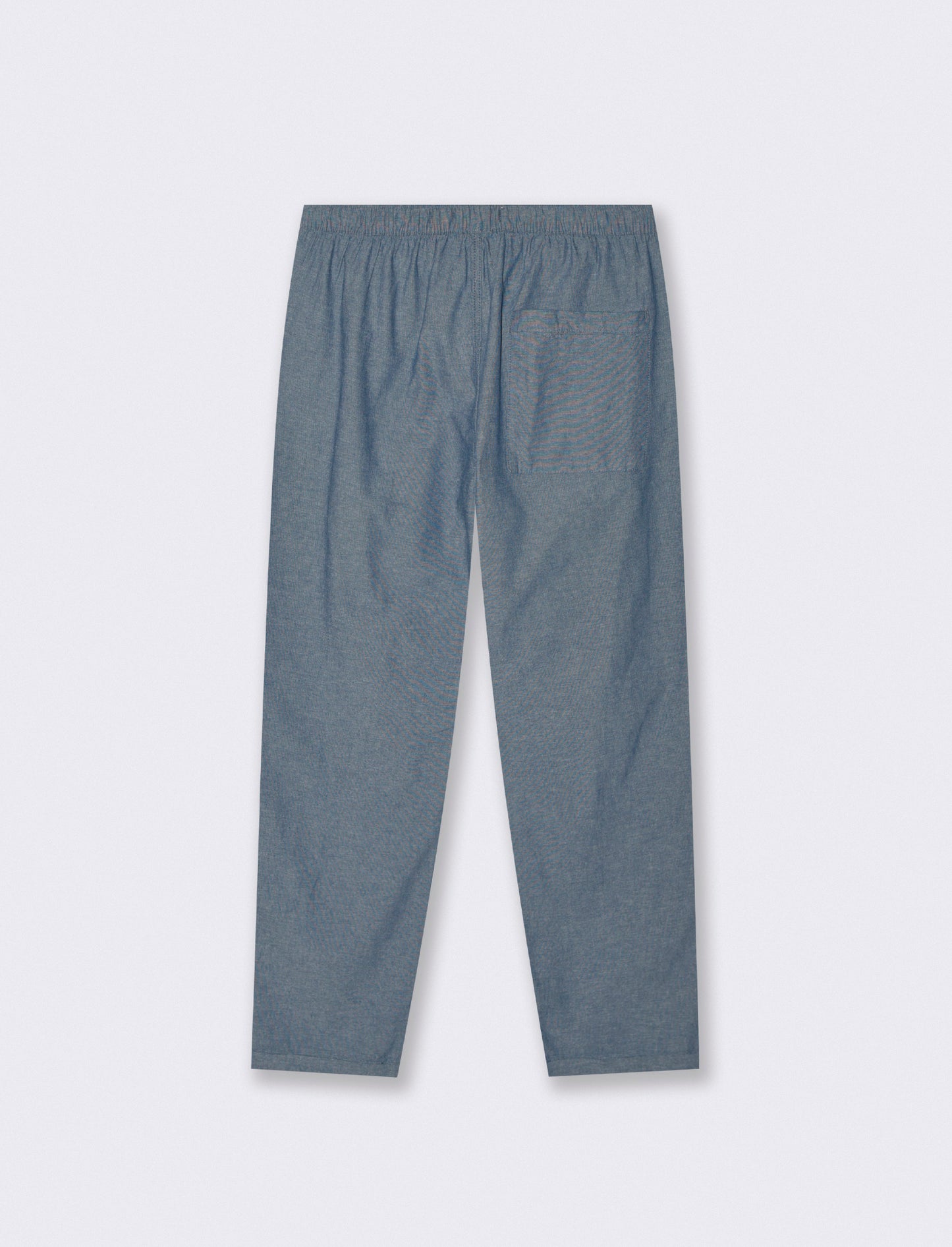 Pantaloni jogger in cotone melange - Blu
