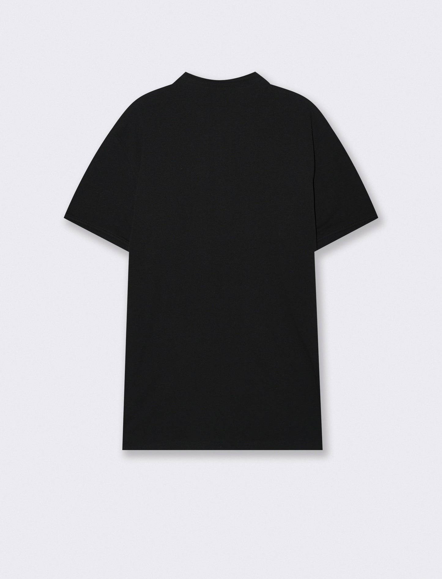 Korean polo in piquÃ© with collar - Black