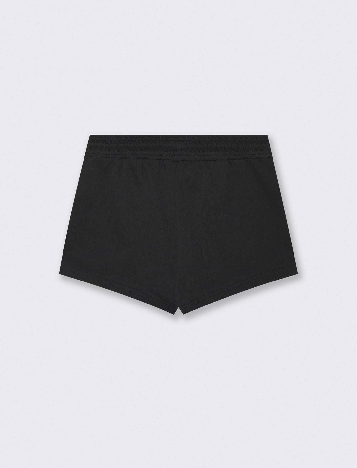 Short estivo in french terry per bambina - Nero