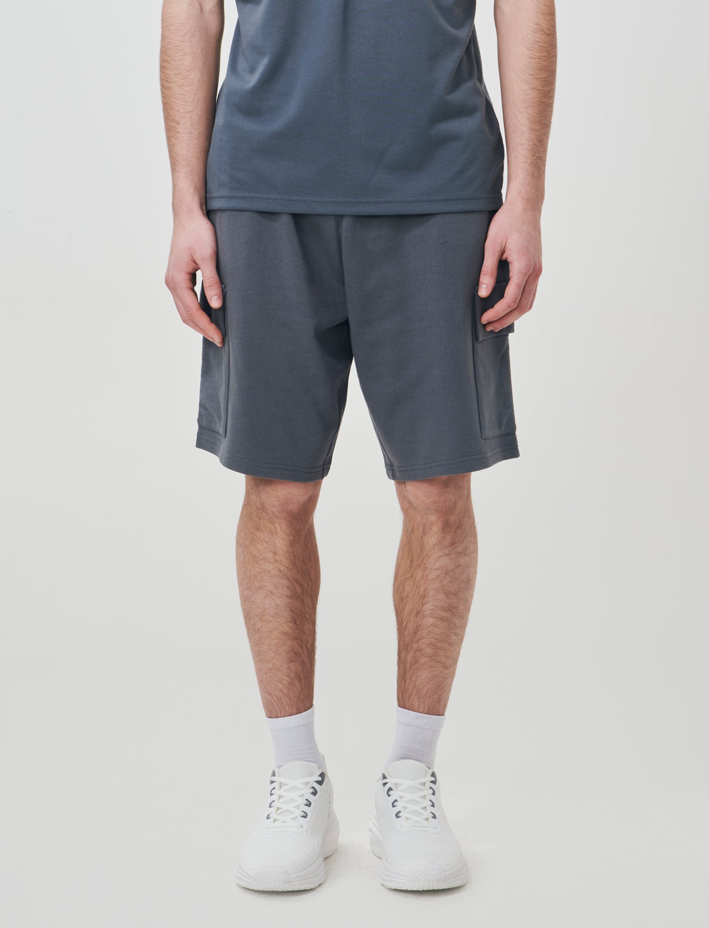 Bermuda felpa jogger con tasche laterali - Avion
