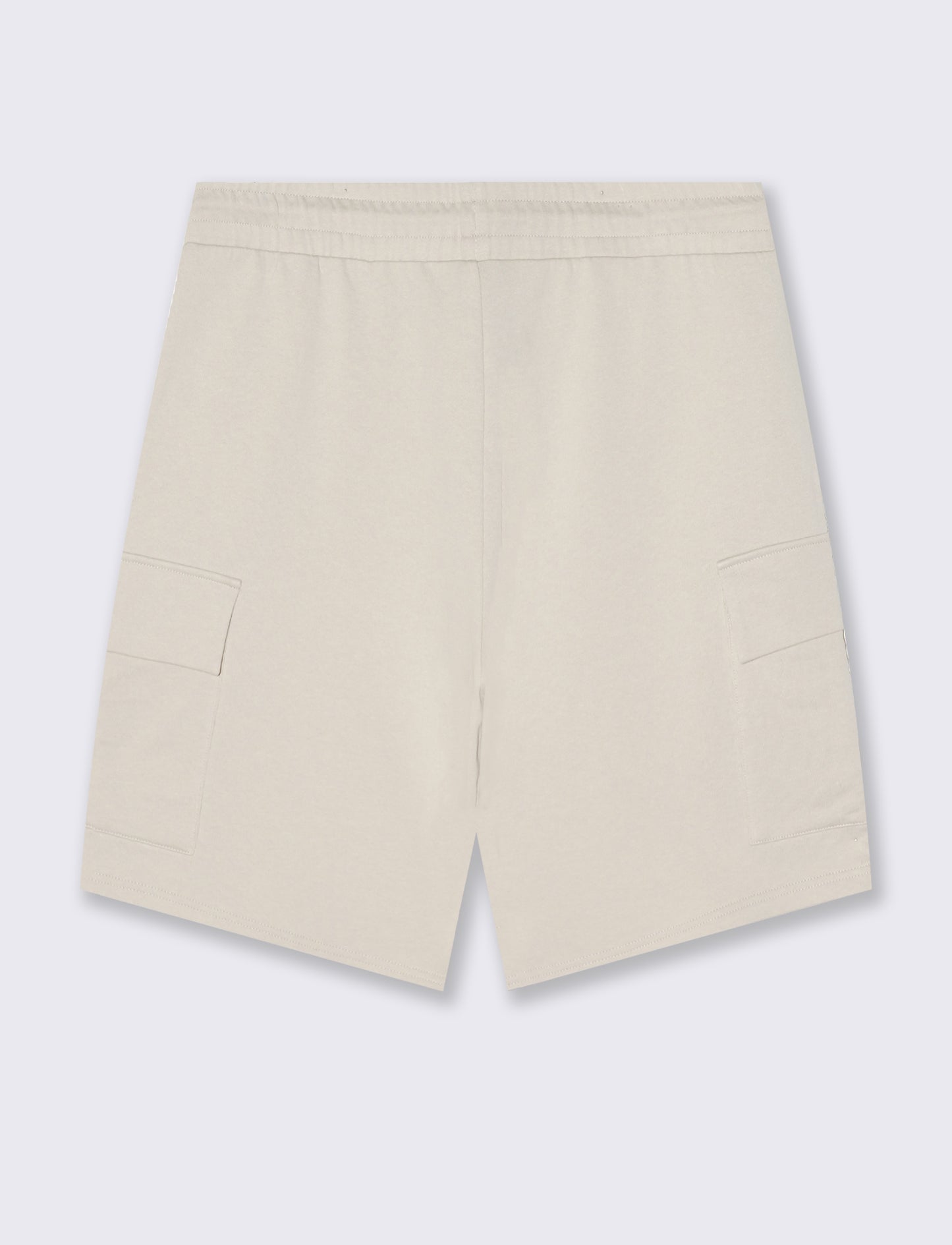 Bermuda felpa jogger con tasche laterali - Grigio ghiaccio