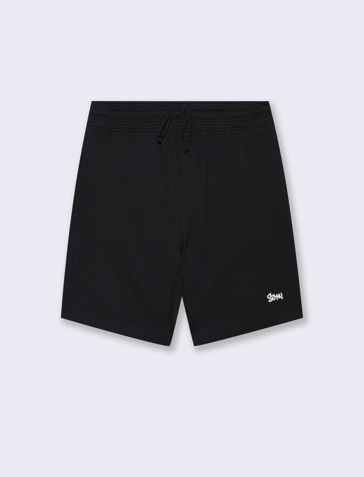 Bermuda sweatshirt with jogger waist - Black