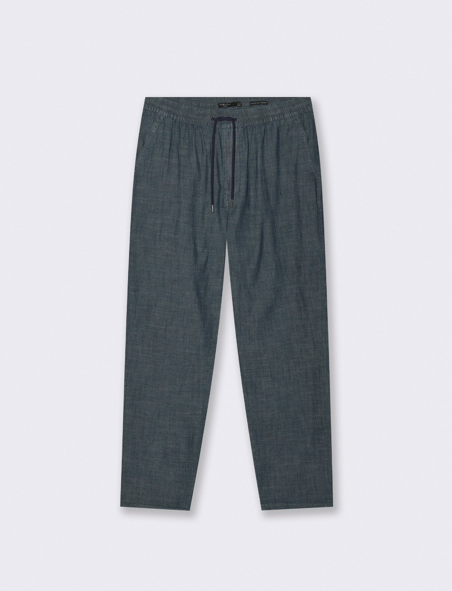 Pantaloni Jogger in Effetto Denim - Denim
