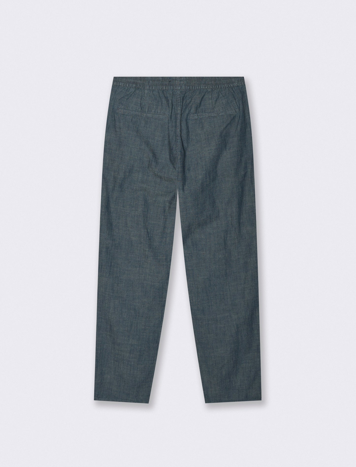 Pantaloni Jogger in Effetto Denim - Denim