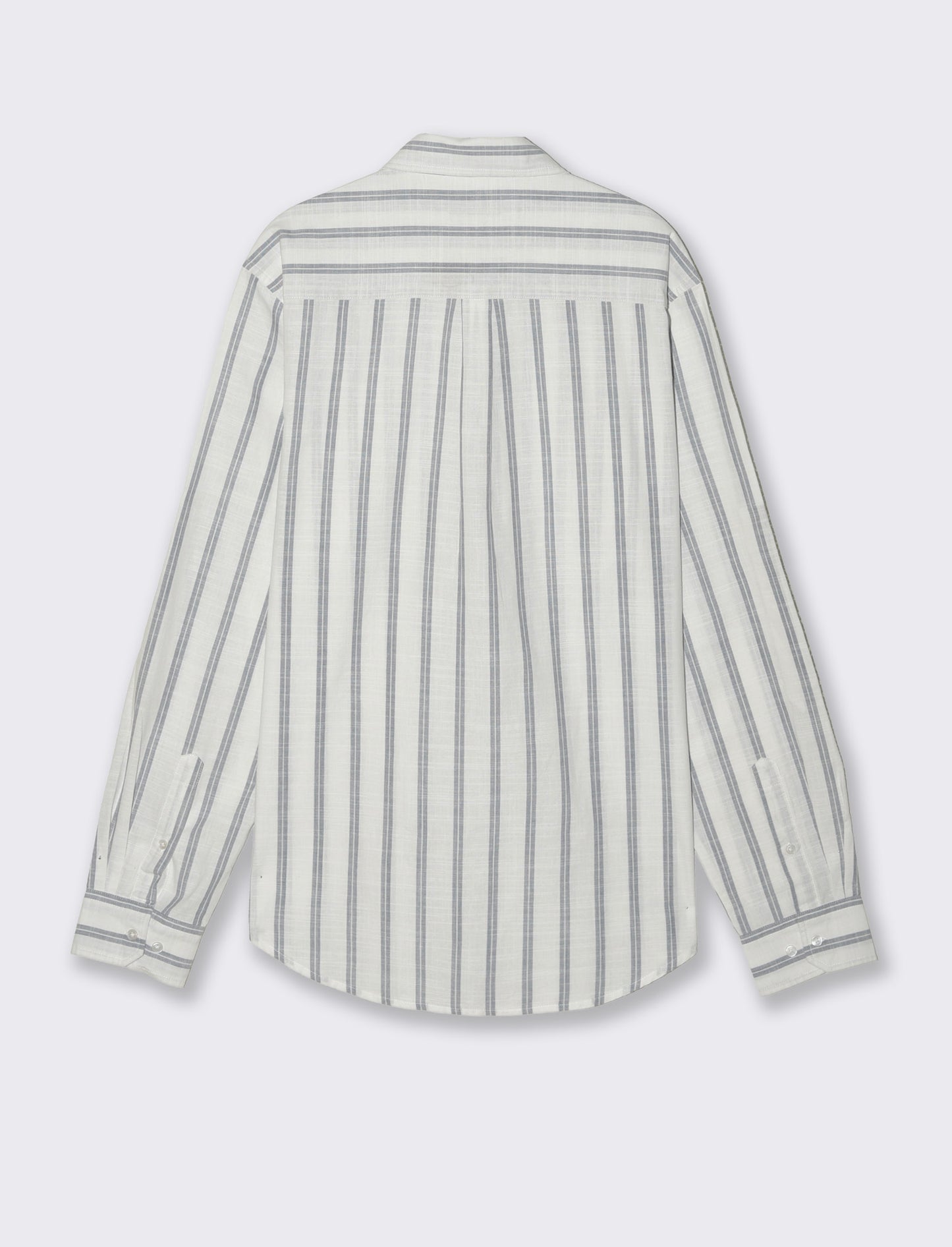 Camicia a righe con collo francese - CARTA DA ZUCCHERO