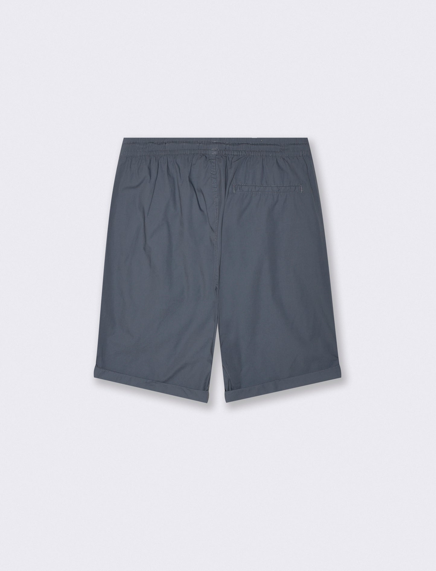 Lightweight Cotton Bermuda Jogger Comfortable Fit - Blue