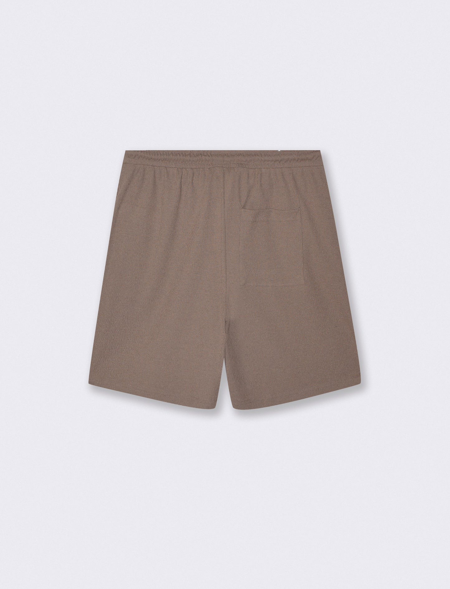 BERMUDA DA SET STRUTTURA JACQUARD CON VITA JOGGER - Verde kaki