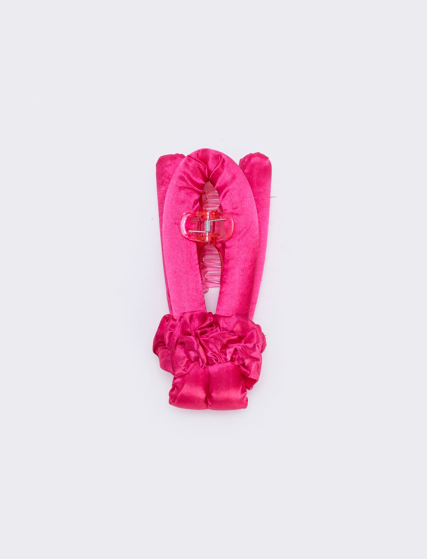 Bigodone with clamp and elastics - Fuxia