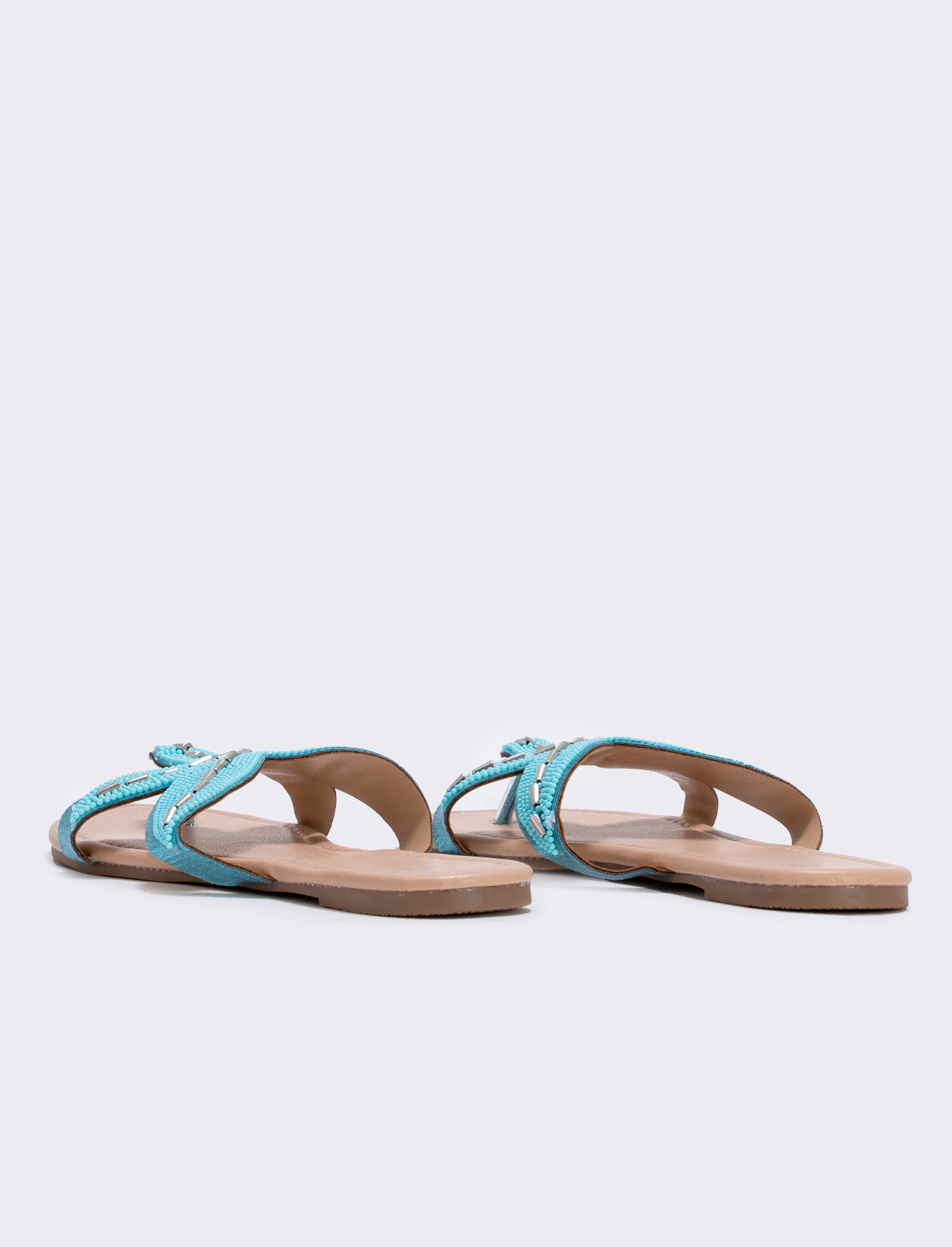 Mule a stella da donna - Turchese