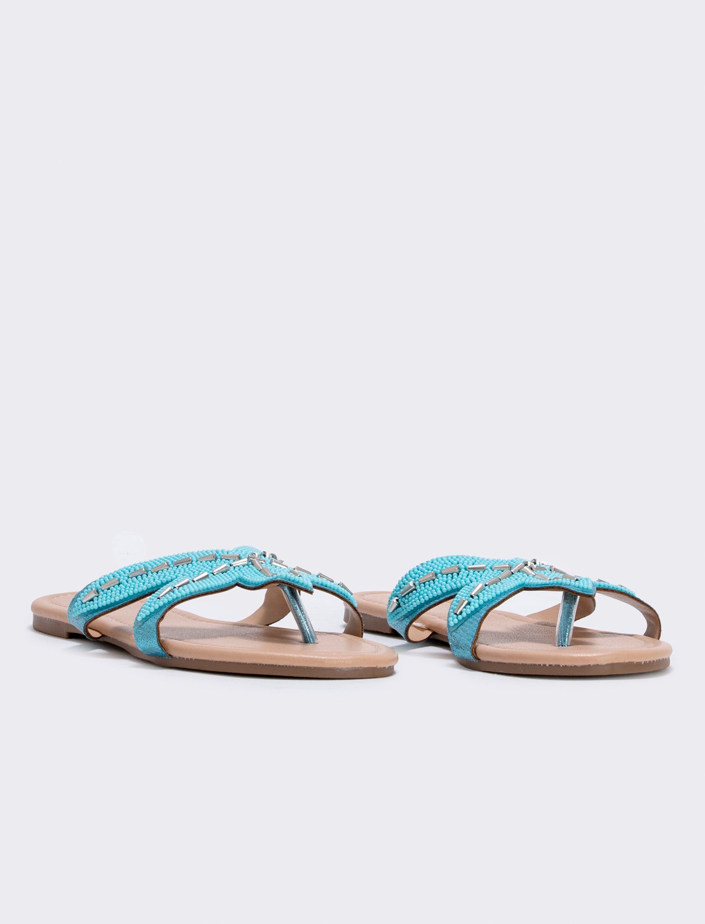 Mule a stella da donna - Turchese