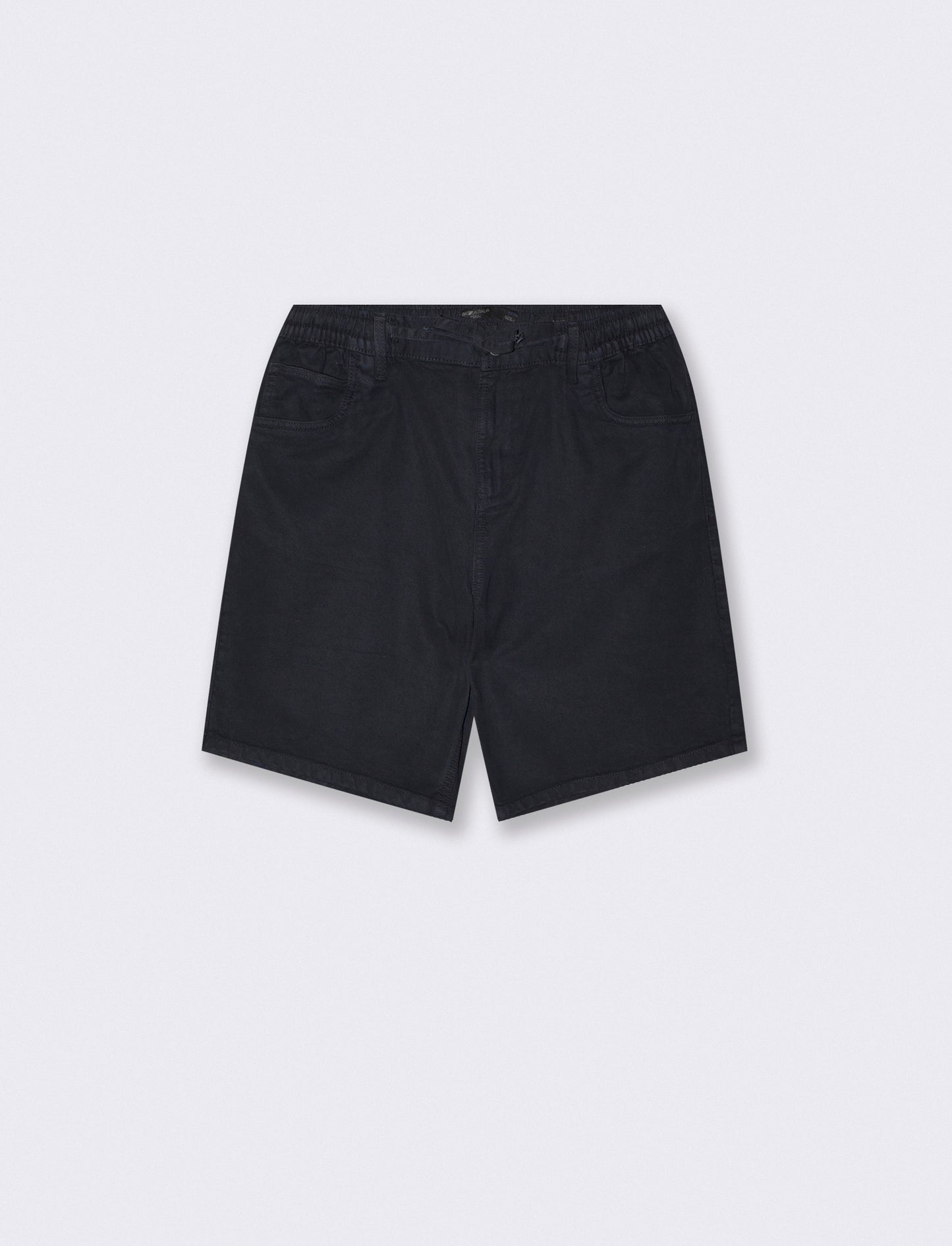 BERMUDA JOGGER IN LYOCELL COTONE - Blu