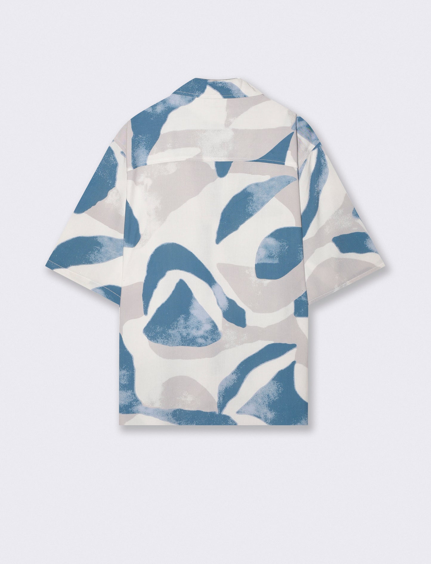 Camicia boxy fit in viscosa fantasia - Avion