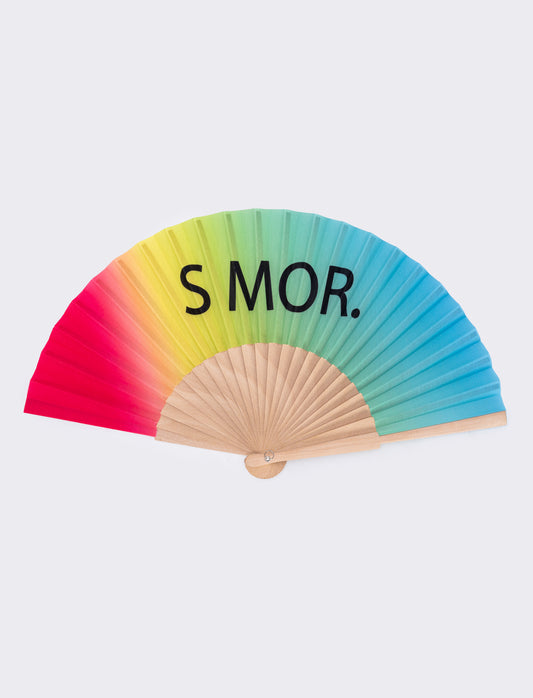 Ventaglio Multicolor: Non Smetterò Mai di Splendere - Verde