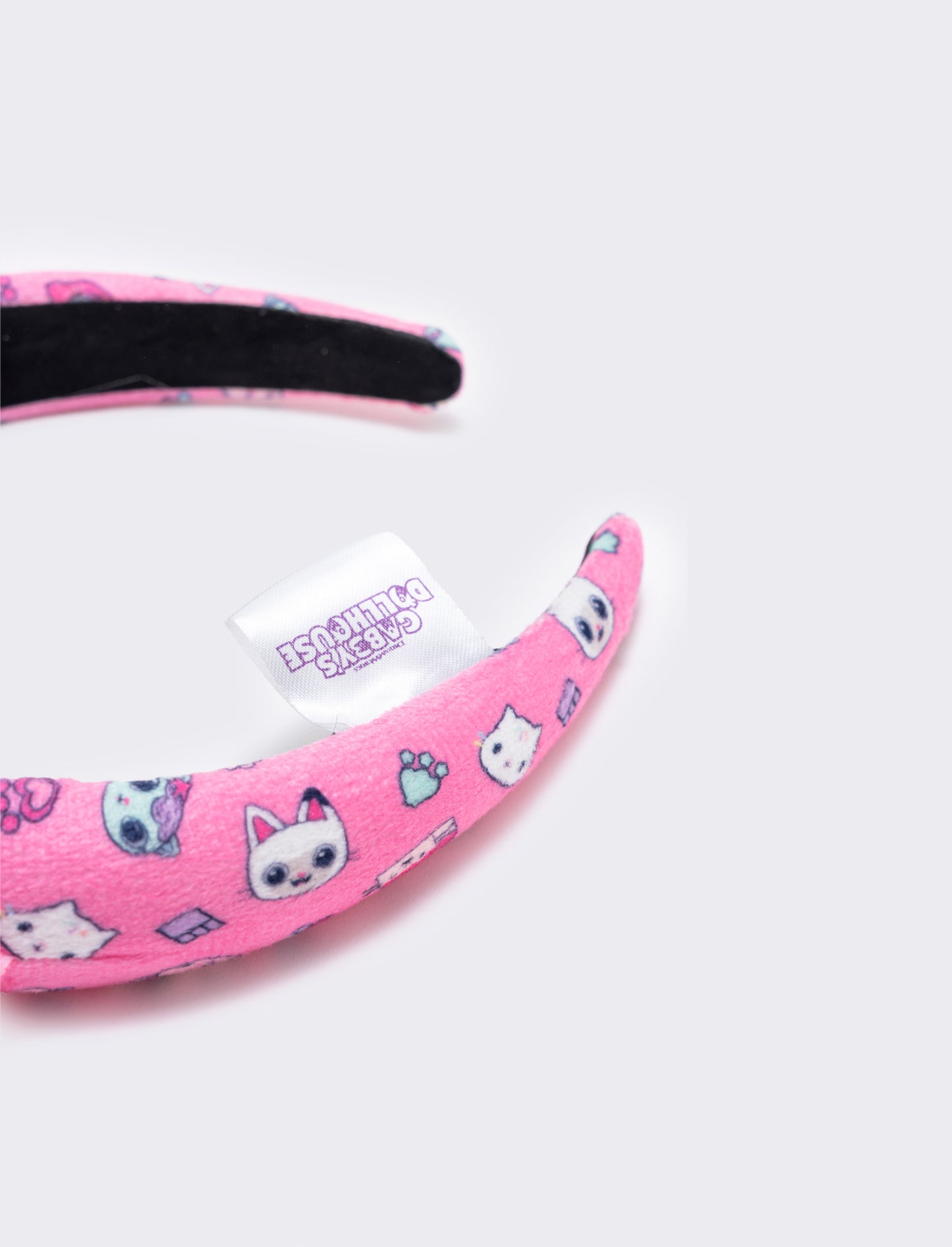 Gabby's Headband with Decorated Ears - Pink