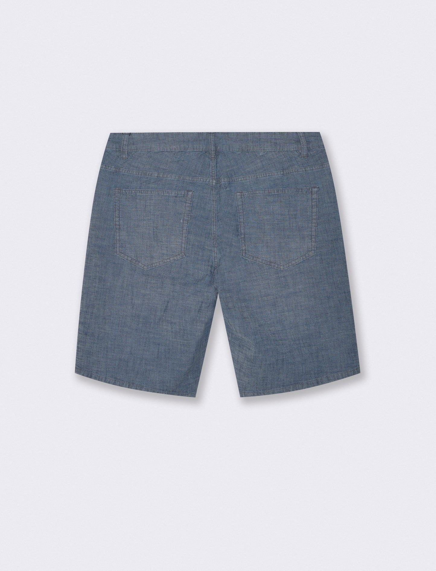 BERMUDA JEANS LEGGERO STRAIGHT FIT - Denim