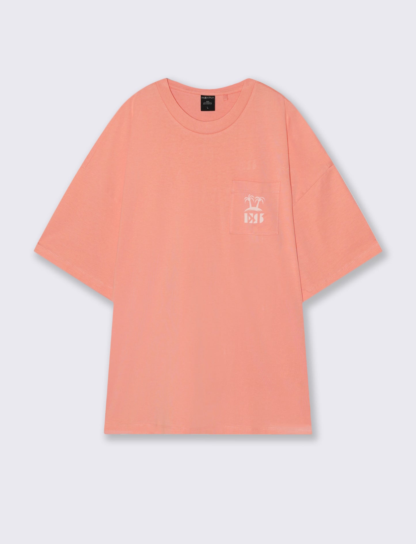 Boxy Fit Super Soft T-shirt with Print - Orange