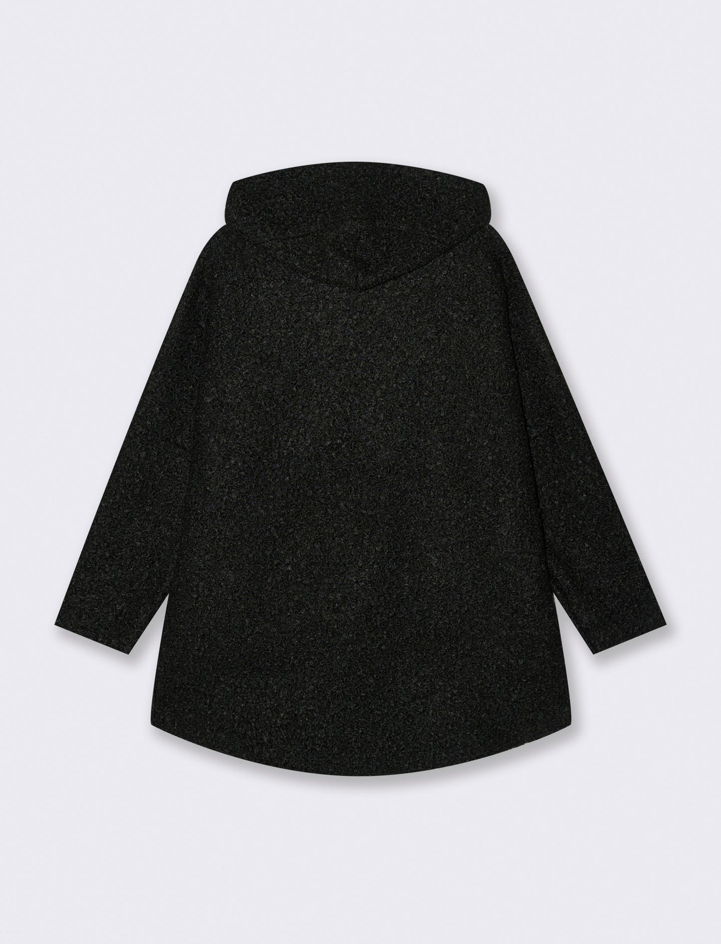 GIACCA IN TESSUTO ARRICCIATO - Nero