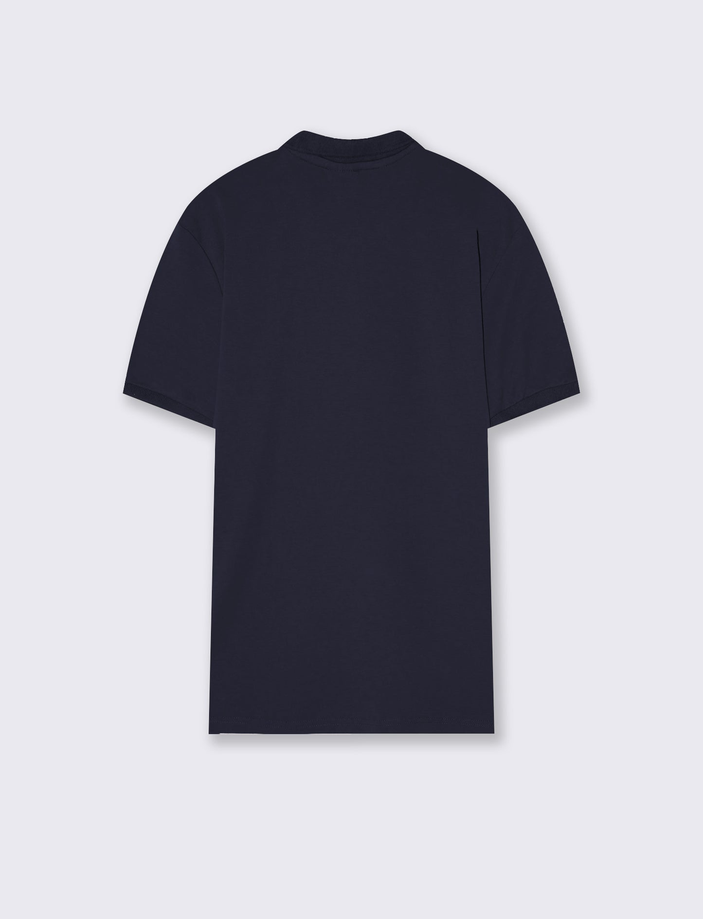 Polo premium in interlock mercerizzato - Blu